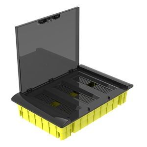 Caja Empotrada de ABS de 36 Circuitos IP40 con Capacidad para 36 MCB, Caja de Montaje Empotrado de ABS POLI 018 - Product Image 3
