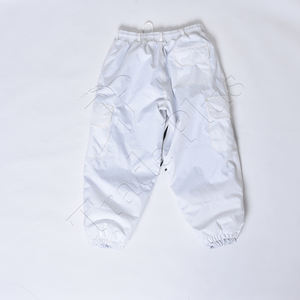 Pantalon de neige imperméable blanc personnalisé avec doublure chaude plusieurs poches zippées évents et guêtres neige - Product Image 2