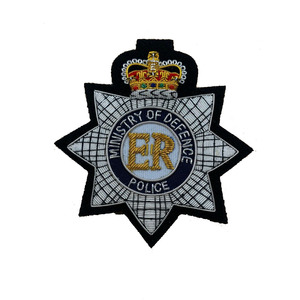 Insignia de Blazer Bordada a Mano de Alta Calidad, Cosida, con Encaje Metálico, Hilo y Bordado con Hilo Metálico RLU - Product Image 2