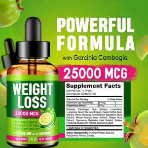 Oem Odm soppressore gocce olio L-carnitina liquido orale - Product Image 2