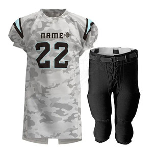 Hot Selling <b>Cheap</b> Price Customizable Breathable Short Sleeve American Football Uniform High Quality Latest Design - Product Image 1