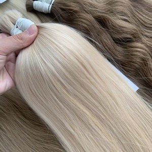 ราคาโรงงานต่อผมจํานวนมากผมเวียดนามจมสองครั้ง100กรัมสีเข้ม28นิ้ว - Product Image 1