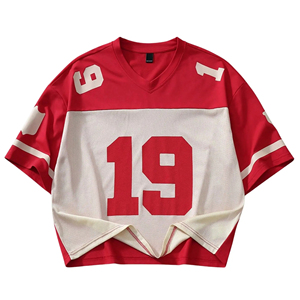 Maillots de sport courts sublimés, nouveau modèle respirant, 100% polyester, personnalisables avec nom/numéro d'équipe, maillot de football en mesh - Product Image 1