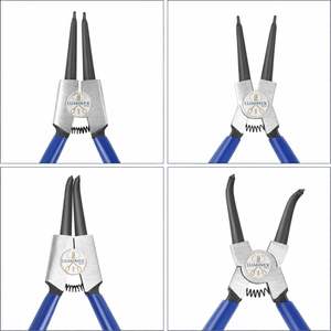 ชุดคีมตัดวงแหวนสแตนเลส 4 ชิ้น ขนาด 7 นิ้ว ปากตรง/ปากงอ น้ำหนักเบา ทำงานลื่นไหล ทนทาน สำหรับงาน DIY และทำเครื่องประดับ - Product Image 3