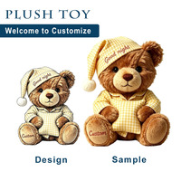 Fabricant de jouets en peluche personnalisés en gros – Ours en peluche de haute qualité à concevoir et à créer pour votre propre marque – Idéal comme cadeau pour enfant