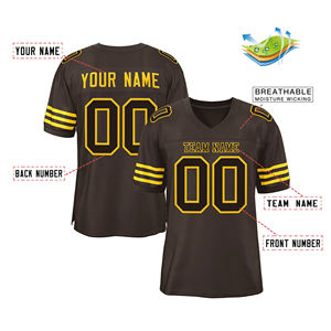 Nueva Llegada, Jersey de Fútbol Americano Estampado Informal de Alta Calidad, Transpirable, Manga Corta, Talla Grande, 100% Poliéster, Personalizable - Product Image 4