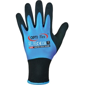 Aqua Guard Winter Safety <b>Gloves</b> Size 11 Black/Blue EN 388 & EN 511 PPE Category II OPTIFLEX-Pack of 12 - Product Image 3