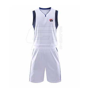 Ensemble de vêtements de basketball personnalisés de haute qualité, vêtements de sport respirants, logo imprimé, nouveau design, vente en gros, basketball 100% polyester - Product Image 1
