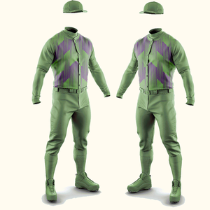 ชุดเบสบอลคุณภาพพรีเมียม สีพื้น ระบายอากาศได้ดี สวมใส่สบาย ราคาขายส่ง - Product Image 2