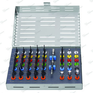 El mejor juego dental autoclavable, instrumentos quirúrgicos, potencia manual, superventas, cirugía guiada de taladros de Kit, caja de Metal, implantes dentales - Product Image 2