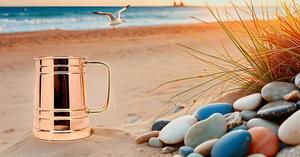 Handmade 100% Pure Copper Moscow Mule Copper <b>for</b> Mugs 20 Oz Tankard with Brass Handle Gift <b>Cup</b> Design - Product Image 2