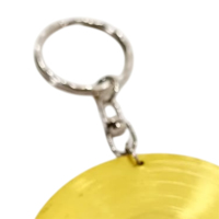 Porte-clés Cymbale 2,5 pouces, cadeau souvenir
