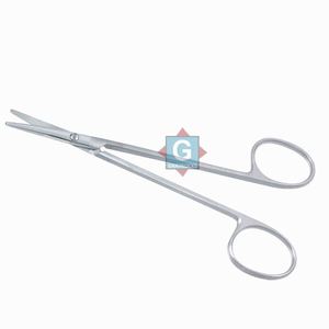 Tijeras de estrabismo Knapp de alta calidad, tijeras quirúrgicas rectas de acero inoxidable, instrumentos oculares para cirugía de estrabismo oftálmico - Product Image 1