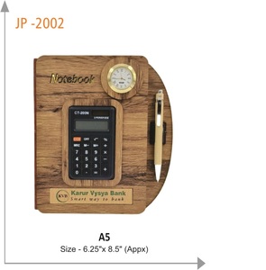 Cuadernos de oficina con cubierta de madera ecológica de diseño creativo genuino Nuevo estilo con características ecológicas elegantes - Product Image 5