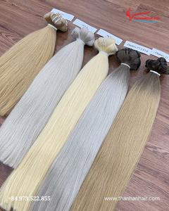 Venta al por mayor precio de fábrica hueso recto trama muchos colores pelo 100% extensiones de cabello vietnamita de alta calidad - Product Image 2
