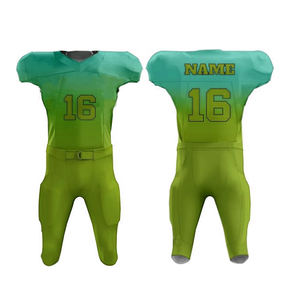 Camiseta de fútbol americano para hombre, conjunto de uniforme con estampado de transferencia de calor personalizable, transpirable, de secado rápido, antibacteriano, de talla grande - Product Image 1