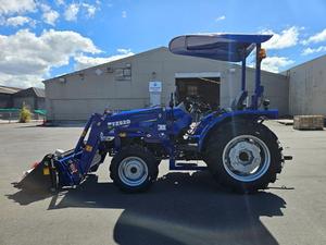 Compre el tractor agrícola compacto LOVOL 25HP TE254 con cabina, mini tractor 4x4 para granja en venta. - Product Image 3