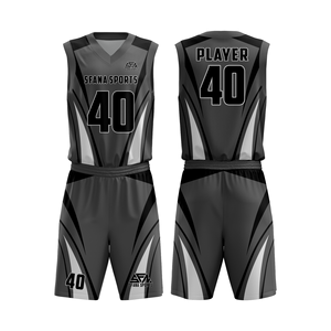 Ensemble d'uniformes de basket-ball personnalisés pour hommes XS Short en jersey de polyester à séchage rapide Tenue de sport respirante Vente en gros OEM ODM pour les jeunes - Product Image 3