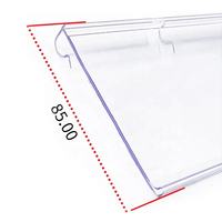Viet Moi HS00010016 2026 Expositor de supermercado, clip de precio de PVC, soporte de etiquetas para estantería de alambre, tira de datos de plástico