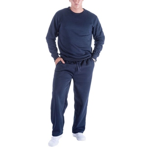 Custom Fleece Sweatpants For <b>Men</b> Puff Print Cotton <b>Baggy</b> Heavy Weight Joggers Relaxed Fit Trackpants <b>Trousers</b> With Drawstring - Product Image 4