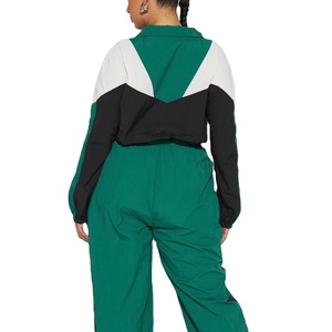 Hip Hop Windbreaker Sets Sportswear Outfits Casual Tracksuits Custom Waterproof Windbreaker Tracksuits 2026 - Product Image 6