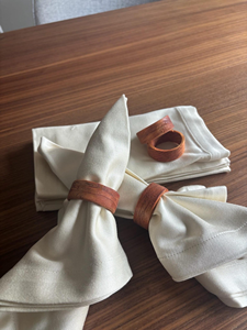 Anillos de Servilleta de Madera Modernos y Ecológicos para Mesa, Soporte para Servilletas de Papel y Tela Hecho a Mano de Alta Calidad - Product Image 6