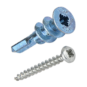 Dadi a espansione in metallo con viti, set da 10 pezzi - Product Image 1