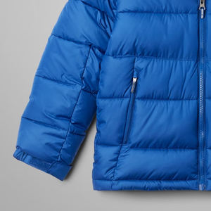 Veste de haute qualité en tissu décontracté tendance à prix avantageux, OEM, couleur unie, pour garçons, avec logo personnalisé, prix d'usine, avec capuche et poche - Product Image 3