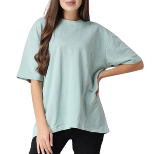 Camiseta gráfica de verano para mujer, tela suave de algodón Premium, 3D Puff, transpirable, ecológico, fabricante OEM a granel, venta al por mayor - Product Image 1
