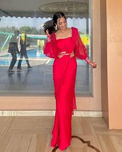 NEW LUNCHING FANCY PARTY WEAR <b>SAREES</b> - Product Image 5