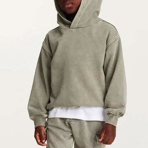 Chándal lavado con ácido personalizado para hombre, elegante, cómodo, holgado, servicio de ropa deportiva de alta calidad directo de fábrica de Hamza Apparels - Product Image 2