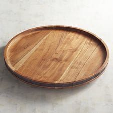 Calidez plato de ensalada de madera bandeja para servir caja de pino Tema de amor barco ovalado dulces galletas comida fruta decoración del hogar regalo - Product Image 5