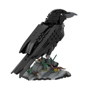 For Lego Moc Flying Bird Animals Modern Creative Building <b>Blocks</b> Set Educational Construction Toy <b>Plastic</b> Model - Product Image 6