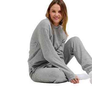 New Arrival <b>Womens</b> Sweatshirt Plain Crewneck Pullover <b>for</b> Daily Wear Travel Outdoor and Casual Fashion Unisex <b>Fleece</b> <b>Top</b> - Product Image 2