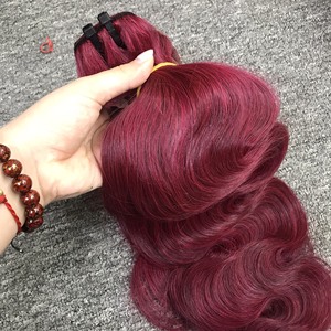 Cheveux ondulés, cheveux en trame, paquets de cheveux vierges du Vietnam 100 paquets de cheveux vierges pour femmes noires - Product Image 1