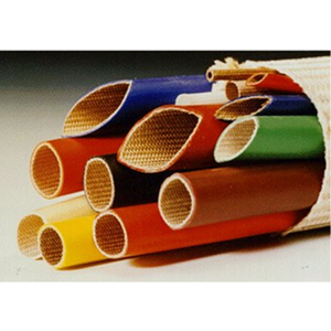 Gaine en fibre de verre recouverte de caoutchouc de silicone. L'extérieur est recouvert de caoutchouc de silicone, flexible et offrant une protection chimique. - Product Image 3