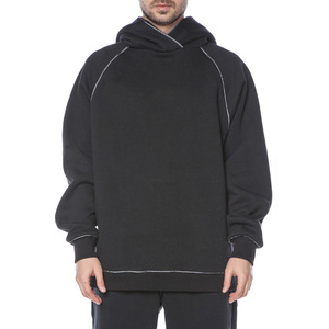 Conjunto de Sudadera y Pantalones Deportivos de Invierno Personalizados con Bordado, de Algodón Lavado, Estilo Holgado, Ecológico, para Hombre - Product Image 4
