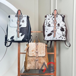 New 2025 Hand Tooled Genuine Leather Backpacks Ladies Travel <b>Bag</b> Custom Design Business School <b>Laptop</b> Backpacks for Women & Men - Product Image 1