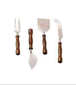 Unique Brass Gold Cute Leaf Design Handle Stainless Steel Salad Set for Home & Restaurant Dinner <b>Table</b> Fork & <b>Spoon</b> - Product Image 2
