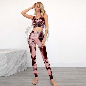 Conjunto de Yoga de Alta Comodidad para Mujer, Diseño Sólido, Elástico en Cuatro Direcciones, Ligero, Tallas Grandes, Transpirable, Secado Rápido, Ecológico, Verano - Product Image 5