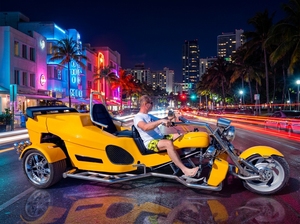Tricycle motorisé ouvert à trois roues ETM THUNDERCRUISER Custom pour passagers - Product Image 5
