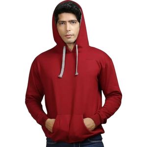 Pull personnalisé de haute qualité pour hommes, sweats à capuche, vêtements de mode tricotés en coton pour l'hiver, technique de teinture unie - Product Image 5