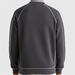 Sudadera de hombre 100% algodón, artículo de moda, logotipo bordado personalizado, estilo urbano, cómoda, transpirable, básicos para hombre, sudaderas con capucha - Product Image 2