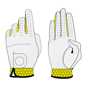 Guantes de golf con logotipo personalizado OEM ODM Cabretta cuero profesional antideslizante agarre cómodo ajuste guantes de golf al por mayor fabricante - Product Image 1
