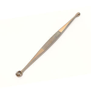 Cureta dérmica de doble extremo de alta calidad, instrumento de acero inoxidable pulido con microacabado Manual para cirugía plástica - Product Image 3