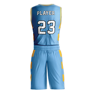 ชุดบาสเก็ตบอลแบบแห้งเร็ว ระบายอากาศได้ดี สำหรับทุกเพศ  ไซส์พลัส  พร้อมสกรีนชื่อทีมและหมายเลข  ผลิตจากโพลีเอสเตอร์ 100% - Product Image 6