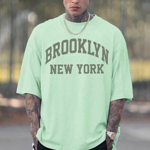 Camiseta de Hombre de Talla Grande con Estampado Colorido de Moda, Fabricante de Ropa de Hombre de Talla Grande de Buena Calidad, Fabricante de Camisetas al por Mayor - Product Image 1