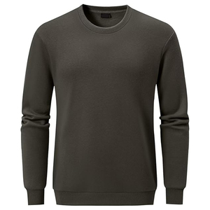 เสื้อสเวตเชิ้ตผ้าฝ้ายฟลีซสีพื้นแบบดีไซน์ต่างๆ สินค้ามาใหม่ ขายดีที่สุด เสื้อสเวตเชิ้ตผู้ชาย - Product Image 3