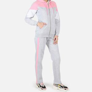 Conjunto Deportivo de Dos Piezas para Mujer, Chándal 100% Algodón, Ropa Deportiva de Invierno, Cómodo Conjunto Deportivo para Mujer - Product Image 4