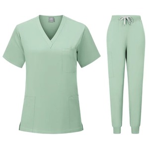 Uniforme Médico Quirúrgico General para Mujer, Conjunto de Pantalones Suaves y Elásticos con Bolsillos - Product Image 6